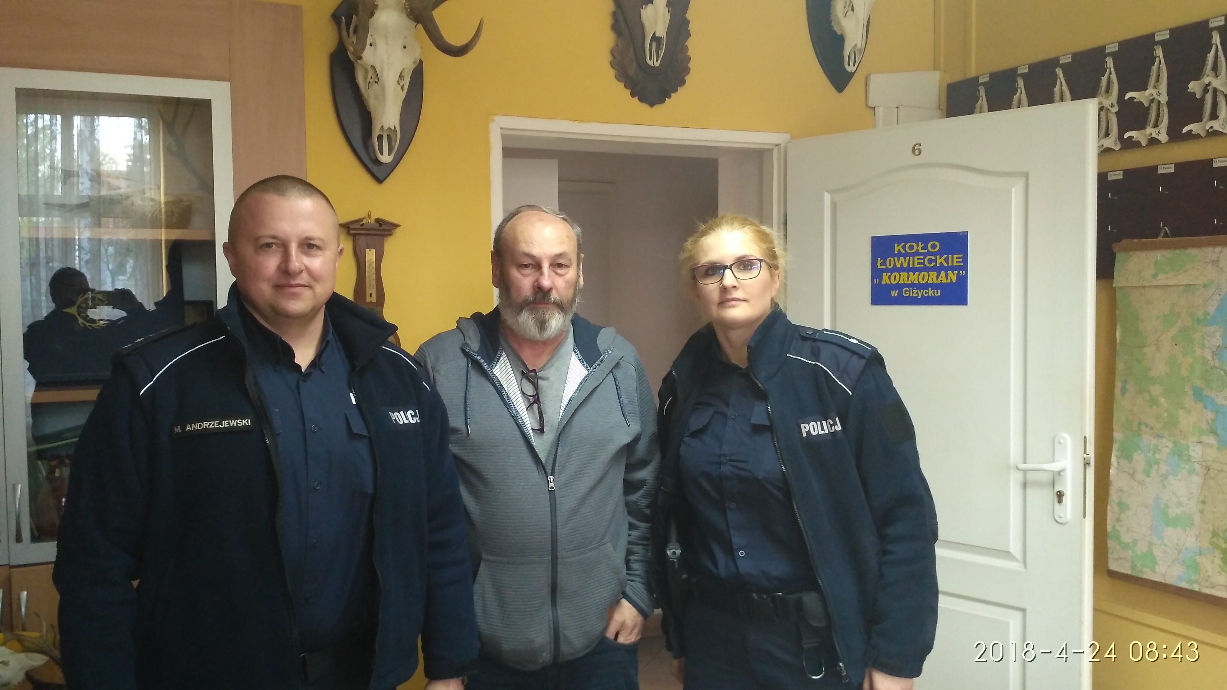Komenda Powiatowa Policji W Lasku Dzielnicowi promują Krajową Mapę Zagrożeń Bezpieczeństwa - Aktualności
