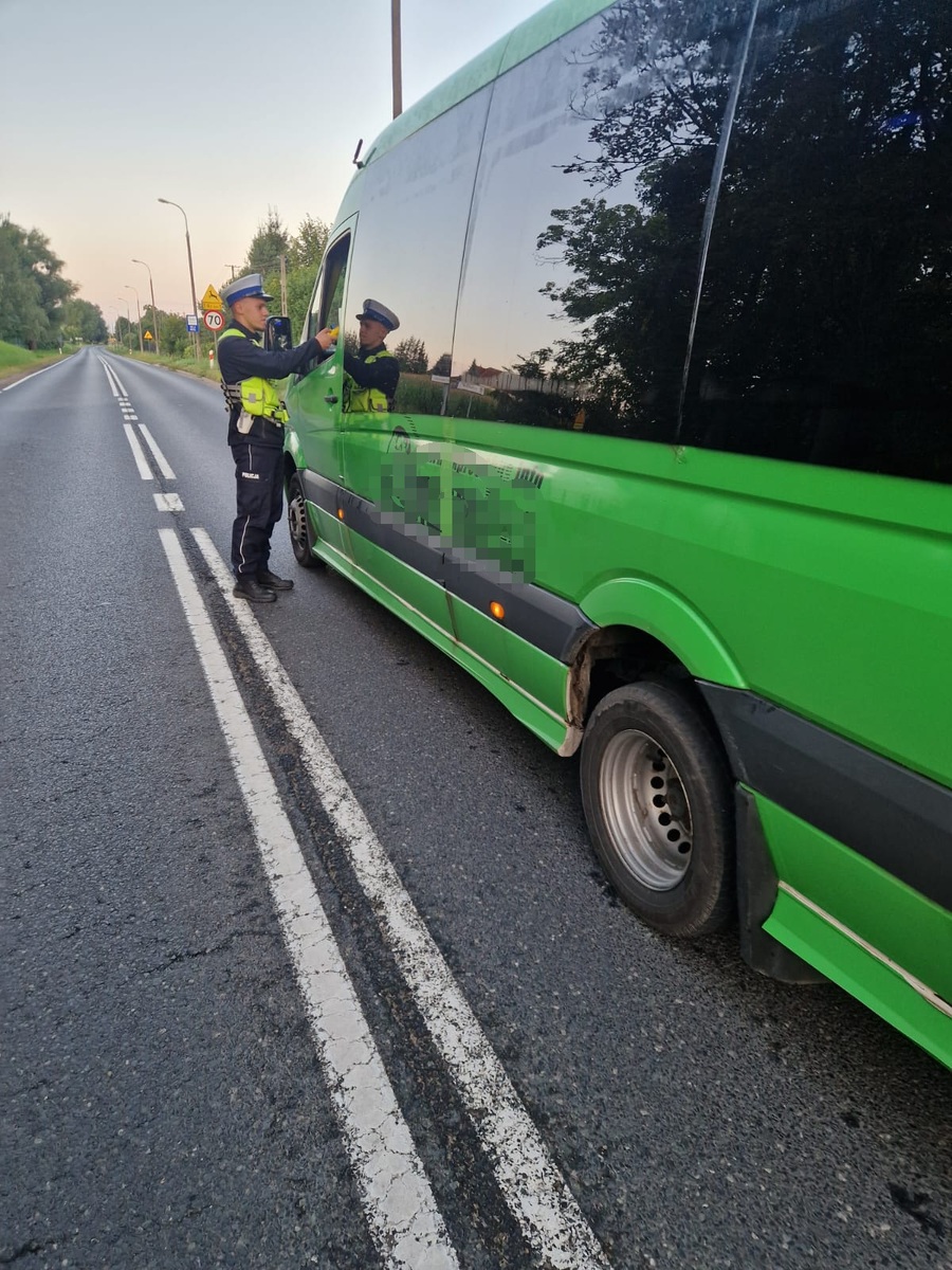 Kontrole trzeźwości na drogach w powiecie giżyckim